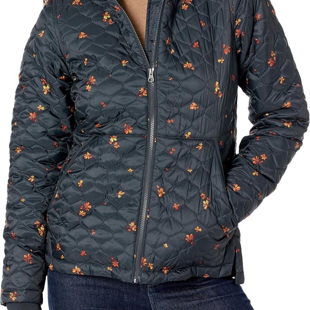 Women's Lightweight Quilted Full-Zip Water-Resistant Sherpa-Lined Hooded Puffer